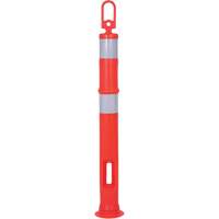 192 Poteau haute visibilit&eacute; &agrave; boucle, Orange Les Distributions ICE