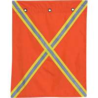 353 Flag with Reflective Tape, Polyester Les Distributions ICE