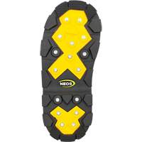 Voyager Glacier Trek Cleats Overshoes with Heels, Nylon/Polyurethane, Buckle, Fits Men's 5 - 6.5/Women's 6 - 8 Les Distributions ICE