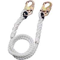 LAN-1222-6 Longe de retenue en corde, 1 branches, 6', Classe CSA A Les Distributions ICE