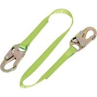 LAN-3400-6 Longe de retenue en sangle, 1 branches, 6', Classe CSA B Les Distributions ICE