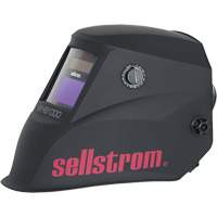 WHB1000 Casque de soudage ADF de la s&eacute;rie Advantage, 3,54" lo x 1,57" la Champ de vision, Noir/Rouge Les Distributions ICE