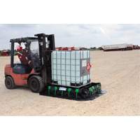 Ultra-Containment Berm&reg;, 179 US gal. Capacity, 4' W x 6' L x 12" H, Stake Wall Les Distributions ICE