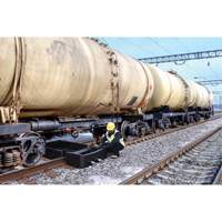 Ultra-Track Berm, 144 US gal. Capacity, 4' W x 6' L x 12" H, Foam Wall Les Distributions ICE