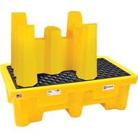 Syst&egrave;me de confinement Ultra-Drum sans drain pour 4 barils, 53" lo x 53" la x 77,8" ha, 3000 gal. US Capacit&eacute; Les Distributions ICE