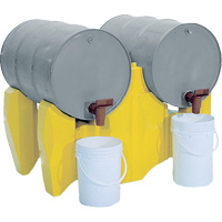 Support pour 2 barils &agrave; lhorizontale, 46,5" lo x 30" la x 31" ha Les Distributions ICE
