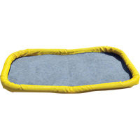 Small Ultra-Filter Pad, 0.8 US gal. Capacity, 2.5' W x 2' L x 3" H, Foam Wall Les Distributions ICE