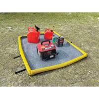 Small Ultra-Filter Pad, 0.8 US gal. Capacity, 2.5' W x 2' L x 3" H, Foam Wall Les Distributions ICE