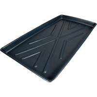Ultra-Rack Containment Tray – Plateau unique, 44" lo x 23,5" la x 2,8" h, Cap. de d&eacute;versement 8 gal. US Les Distributions ICE