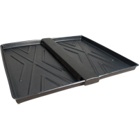 Ultra-Rack Containment Tray – plateau double, 48" lo x 44" la x 2,8" h, Cap. de d&eacute;versement 16 gal. US Les Distributions ICE
