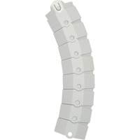 Small Ultra-Sidewinder Cable Protection System&reg; with Endcaps, 39.5" x 3" x 0.8", 2000 lbs. (1 tons) Les Distributions ICE
