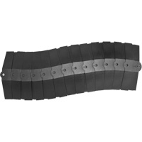 Medium Ultra-Sidewinder Cable Protection System&reg; with Endcaps, 33" x 9.8" x 1.4", 260 lbs. (0.13 tons) Les Distributions ICE
