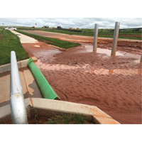 Ultra-Silt Dike — vert, 7' lo x 5' la Les Distributions ICE