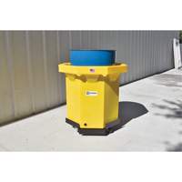 Flat-Bottom Ultra-Spill Collector&reg;, 66 US gal., Mobile Les Distributions ICE