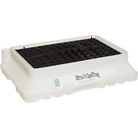 P2 Ultra-Spill Tray, 17" lo x 12" la x 4" h, Cap. de d&eacute;versement 1,8 gal. US Les Distributions ICE