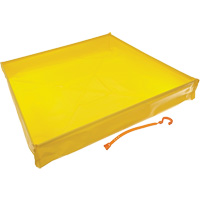 Flexible Ultra-Utility Tray&reg;, 30" L x 30" W x 4.8" H, 9.5 US gal. Spill Capacity Les Distributions ICE