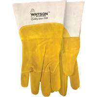 Gants de soudure robustes, Cuir fleur de ch&egrave;vre/Cuir de vache refendu, Taille Moyen Les Distributions ICE