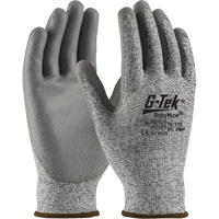 G-Tek&reg; Seamless Knit Cut-Resistant Gloves, Size X-Small, 13 Gauge, Polyurethane Coated, PolyKor&reg; Shell, ASTM ANSI Level A2/EN 388 Level B Les Distributions ICE