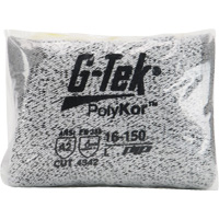 G-Tek&reg; Seamless Knit Cut-Resistant Gloves, Size X-Small, 13 Gauge, Polyurethane Coated, PolyKor&reg; Shell, ASTM ANSI Level A2/EN 388 Level B Les Distributions ICE
