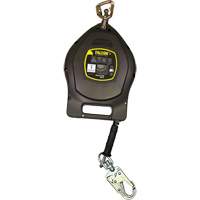 Falcon+ Self-Retracting Lifeline, 50', Galvanized Steel, Swivel Les Distributions ICE