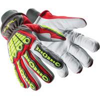 Chrome SLT&reg; Winter 4073W Impact Gloves, 6/X-Small, Goatskin Palm, Knit Wrist Cuff Les Distributions ICE