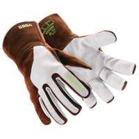 HeatArmor&reg; 5054 Welding Gloves, Grain Goatskin, Size Small/7 Les Distributions ICE
