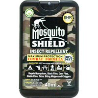 Pocket-Sized Mosquito Shield Insect Repellent, 30% DEET, Spray, 40 ml Les Distributions ICE