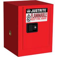 Armoire de comptoir pour produits inflammables Sure-Grip EX, 4 gal., 1 Porte(s), 17" La x 22" h x 17" p Les Distributions ICE