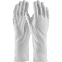 Gants d'inspection de qualit&eacute; sup&eacute;rieure CleanTeam, Coton, Poignet Non ourl&eacute;, Taille unique Les Distributions ICE