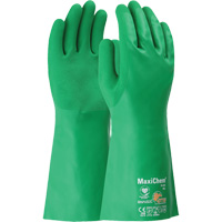 ATG MaxiChem&reg; Chemical-Resistant Gloves, Size Small, 14" L, Nitrile Les Distributions ICE