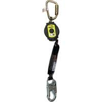 Miller TurboLite+ Personal Fall Limiter, 6', Web, Stationary Les Distributions ICE