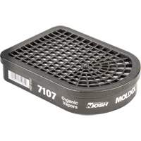 Cartouche pour respirateur semi-rectangulaire, Cartouche gaz/vapeur, Vapeur organique Les Distributions ICE