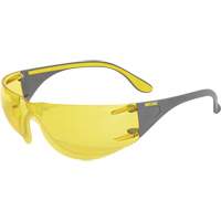Lunettes de s&eacute;curit&eacute; Adapt, Lentille Ambr&eacute;e, Antibu&eacute;e/Anti-&eacute;gratignures, ANSI Z87+/R&eacute;pond ou surpasse la norme CSA Z94.3 Les Distributions ICE