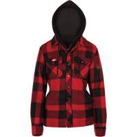 415RBW Chemise &agrave; capuche matelass&eacute;e, Femmes, T-petit, Multicolore Les Distributions ICE