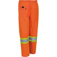 5586 Pantalon de s&eacute;curit&eacute; hydrofuge de 450D, Polyester/Polyur&eacute;thane, 4T-Grand, Jaune lime haute visibilit&eacute; Les Distributions ICE