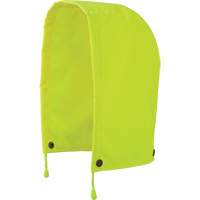 5401H Capuchon pour manteau de s&eacute;curit&eacute; imperm&eacute;able haute visibilit&eacute; ind&eacute;chirable en 300D trilob&eacute;, Jaune lime haute visibilit&eacute;, Polyester Les Distributions ICE