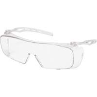 Lunettes de s&eacute;curit&eacute; Cappture, Lentille Transparent, Antibu&eacute;e, ANSI Z87+/R&eacute;pond ou surpasse la norme CSA Z94.3 Les Distributions ICE