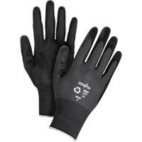 Eco-Friendly Breathable Coated Gloves, 7, Foam Nitrile Coating, 21 Gauge, Nylon/RPET Shell Les Distributions ICE