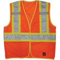 Veste Open Road “BTE”, Orange haute visibilit&eacute;, Moyen/Petit Les Distributions ICE