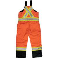 Salopette de s&eacute;curit&eacute; isolante en tissu ind&eacute;chirable, Polyester, T-petit, Orange haute visibilit&eacute; Les Distributions ICE