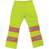 Pantalon de s&eacute;curit&eacute; isolant et extensible pour femmes, Polyester, T-petit, Jaune lime haute visibilit&eacute; Les Distributions ICE