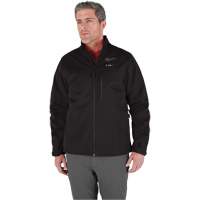 M12 Heated Toughshell Jacket with Battery, Men's, Small, Black Les Distributions ICE