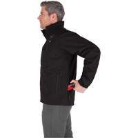 M12 Heated Toughshell Jacket with Battery, Men's, Small, Black Les Distributions ICE
