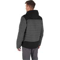 M12 Heated Quietshell Jacket with Battery, Men's, Small, Grey Les Distributions ICE