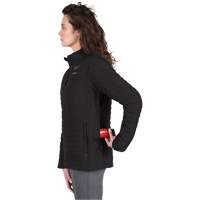 M12 Heated Axis Jacket with Battery, Women's, Large, Black Les Distributions ICE