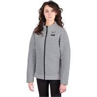 M12 Heated Axis Jacket with Battery, Women's, Small, Grey Les Distributions ICE