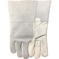 Gants d'ajusteur Fabulous Fabricator 2757E, Petit, Paume en Cuir fleur de vache, Doublure en Molleton de coton Les Distributions ICE