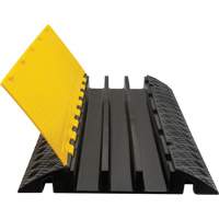 Protecteur de c&acirc;bles en polyur&eacute;thane, 3 canaux, 35,43" lo x 19,69" la x 3" h Les Distributions ICE