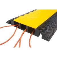 Protecteur de c&acirc;bles en polyur&eacute;thane, 5 canaux, 35,43" lo x 19,69" la x 2" h Les Distributions ICE