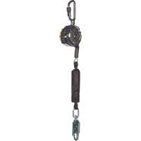 C&acirc;ble de limiteur de chute personnel 36CS V-TEC, 10', Acier galvanis&eacute;, Pivotant Les Distributions ICE